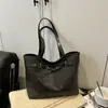 2025 Moda Otoño Nuevo Diseño Tela de PU Bolso de Hombro Nuevo Bolso de Mujer de Moda Versátil Bolso Simple