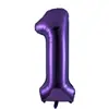 Globo digital de aluminio grande de 40 pulgadas independiente transfronterizo versión de EE. UU. cuerpo delgado Globo digital Decoración de fiesta de Amazon