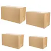 Cajas de Cartón para Mudanza Extra Resistentes, Tamaño Grande, Ultra-Duraderas, Resistentes a Golpes, Adecuadas para Entrega Express, Comercio Electrónico y Empaque Logístico, Cajas de Cartón Plegables