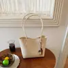 Bolso de hombro transfronterizo para mujer, bolso de axila tejido simple vintage, nuevo bolso tote versátil para el día a día y para ir al trabajo 2026