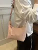 Bolso pequeño portátil de alta gama estilo extranjero para mujer 2024 nuevo bolso de verano para ir al trabajo bolso de hombro cruzado bolso tipo empanada