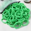 Accesorios para el cabello infantiles de AliExpress color caramelo anillo para el cabello de nailon para niños accesorios regalo pequeño tocado anillo para el cabello 816