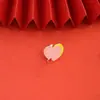 Broche de Recompensa para Aluno do Ensino Fundamental Desenho Animado Texto Insígnia de Metal Pin Inspirador Infantil Pingente de Mochila Acessório Medalha