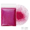 Unhas glitter glitter glitter glitter pó lantejoulas 0.2mm rosa cor set Nail Polish cola joias cross-border