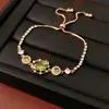 Pulseira Minimalista Japonesa e Coreana com Fivela de Ferradura de Zircônia Pulseira de Luxo Leve com Senso de Alto Padrão Pulseira de Moda Ins de Personalidade de Nicho Atacado