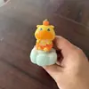 Capivara Lulu Brinquedo de Pelúcia Giratório para Carro e Mesa de Escritório, Figura de Mão Fofa, Decoração Peculiar para Desktop