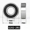 Fábrica de Rodamientos Ningbo Yuansheng 15*35*11 Rodamiento Rígido de Bolas 6202Zz/Rs S6202 Rodamiento de Acero Inoxidable