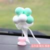 Globos Macaron de Carga con Resorte de Alta Gama al por Mayor para Decoración Interior de Coche, Adornos de Salpicadero de Coche Estilo Niña