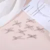 Accesorios para Uñas de Moño de Organza Malla de Tela Encaje Decoración de Uñas de Hada Borde de Encaje de Moda