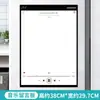 Placa de Mensagens Magnética Adesivo para Geladeira, Adesivo de Quadro Branco Magnético Macio Apagável para Recados, Etiqueta Magnética para Geladeira Decoração de Planejador