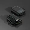 Batería Portátil de Ultra Gran Capacidad 10000mAh con Cargador de Tres Cables Integrado, Fuente de Alimentación Móvil, Impresión de Regalo