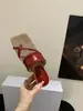 Sandalias Cuadradas de Tira Cruzada para Mujer, Estilo Verano 2026, Estilo Europeo y Americano, Tacones Altos Gruesos, Chanclas de Tira Fina para Uso en Exteriores