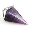 Colgante piramidal de diamante de cono de cuatro lados con gema de cristal, venta al por mayor de accesorios de joyería de comercio exterior transfronterizo de eBay y Amazon