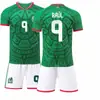 2526 Uniforme de Fútbol Local de México Jersey de Hernández 14 Traje de Uniforme de Equipo Loserano de Álvarez