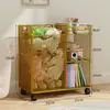 Estante de Armazenamento de Brinquedos para Bebês e Crianças de Chão Removível Estante de Armazenamento Doméstico Estante de Brinquedos Simples Classificação e Organização Armazenamento