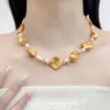 Collar Parche de Estrella de Mar Patchwork Estilo Nuevo 2026 para Mujer, Gargantilla Exquisita de Estilo Vacacional a la Moda, Accesorio Versátil de Lujo Ligero Único