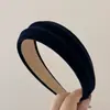 Faixa de Veludo Texturizada para Mulheres, Estilo Vintage de Hong Kong, Alta, Elegante com Aba Larga para Passeios de Outono e Inverno