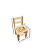 Silla con Respaldo de Madera Maciza, Banco, Silla con Respaldo de Madera Maciza para Casa Antigua, Banco Nuevo Estilo para Cambiar Zapatos de Baile, Madera Maciza