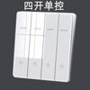 Tomada Tipo 86 de Cinco Furos com USB 10A Painel de Tomada com Interruptor de Parede Material PC Certificado 3C Atacado Doméstico em Estoque