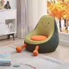Sofá Individual, Diseño de Aguacate Famoso en Internet, Uso Doméstico, Perezoso, Lindo, Sillón Sofá de Ocio, Sofá Individual de Dibujos Animados para Lectura Infantil