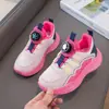 Zapatillas ligeras de suela blanda para correr para niños y niñas, zapatos casuales diarios para estudiantes de primaria, malla transpirable con amortiguación, zapatos sin cordones para niños