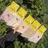 26 modelos de otoño e invierno al por mayor: Calcetines deportivos de algodón de media pantorrilla para otoño e invierno, calcetines versátiles para hombres y mujeres