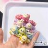 Elásticos e Cordas de Cabelo Festa do Ovo, Scrunchies de Desenho Animado Anime para Estudantes, Acessórios de Cabelo para Casais, Doces Enfeites de Cabelo, Exclusivamente para Vendas Transfronteiriças