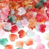 Novo Estilo Peônia Selvagem Pétalas de Vidro Acessórios para Joias Artesanais DIY Materiais para Pente de Estilo Antigo Ornamentos de Vidro Estilo Han Retrô
