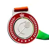 Medallas de metal enumeradas medallas de maratón giratorias premios de juegos de pelota fútbol baloncesto