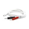 2.35 Cable de Plomo de Aguja de Seguridad, Uno a Dos 2.0 Pin de Electrodo Cable de Fisioterapia, Cable de Conexión para Instrumento de Fisioterapia Masajeador