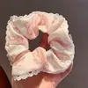 Oso con Lazo Rosa Dulce Anillo para el Pelo de Intestino Grueso Sentido de Alta Calidad Cuerda para Cola de Caballo Moda Ins Cuerda para el Pelo Versátil