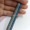 Fita Jacquard Estilo Étnico Diamante Roupas Miao Geométrico Retrô Fita de Renda Diamante Decoração DIY Feito à Mão