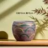 00 Maceta Grande de Suculentas Mediterráneas para Uso Doméstico, Cerámica Gruesa Creativa Cerámica Vintage Maceta de Barro Rojo Bandeja para Flores Venta al por Mayor