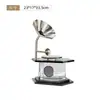 Gran Venta Precio Especial Simple Moderno Accesible Lujo Decoraciones Decorativas de Cristal Habitación Modelo Sala de Estar Mueble de TV Artesanías de Metal
