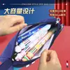26 novos modelos de estojos duplos para alunos do ensino fundamental II e médio, bolsas de papelaria para meninos e crianças do primeiro ao sexto ano