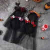 Nueva Diadema de Halloween Festival de Fantasmas Estilo Oscuro Rosa Accesorio para el Cabello de Halloween Calavera Calabaza Fantasma Diadema para Fiesta