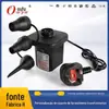 Bomba de ar elétrica para boias de piscina, colchões infláveis ​​e camas infláveis.; Inflador e desinflador integrados para camping ao ar livre