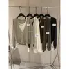 Té verde de limón, nueva colección de otoño: Conjunto de dos piezas para mujer: suéter casual de punto con cuello en V y manga larga estilo coreano + chaleco de capas