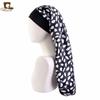 Gorro de noche largo de satén estampado gorro de belleza para el cuidado del cabello JDB -446U