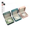 Fabricante de joyero de cuero PU cepillado, caja para anillos, caja para colgantes de moda, joyero, joyero, joyero para pulseras, joyero