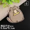 Patch de Carimbo Bordado Desenho Animado Adesivo de Tecido Reparo de Buraco Moda Fofo Roupas Pequeno Adesivo Decorativo Bolo
