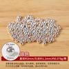 Chapado en Oro 18K Conservador de Color Cuentas de Cobre Cuentas Sueltas Hechas a Mano DIY Pulsera Cuentas de Transferencia Accesorios Cuentas Pequeñas de Oro Cuentas de Cobre Cuentas Redondas Venta al Por Mayor