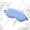 Directamente del Fabricante, Nuevas Máscaras de Ojos Blackout de Seda Artificial Doble Cara al por Mayor, Máscaras de Ojos para Siesta y Sueño en Aviación, En Stock Transfronterizo