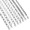 Accesorios de Cadena Metálica para Joyería, Cadena Doble Capa Ensamblada a Mano, Cadena Cruzada para Bolso, Cadena en Forma de O, Cadena de Perlas, Cadena de Collar