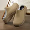 Sapatos Masculinos com Malha Respirável de Camada Dupla Grande, Sapatos Casuais, Sola Grossa Antiderrapante Macia, Bico Fechado Estilo Meia Slip-On, Em Estoque