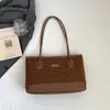 Bolsa de Gran Capacidad para Mujer 2026 Otoño Nuevo de Moda Retro Bolso de Mujer Nicho para Viaje Diario Bolso Tote de Hombro Único