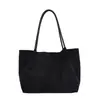 Bolso tote liso de moda y sofisticado 2026 para mujer, gran capacidad, estilo casual, versátil bolso de hombro para el día a día