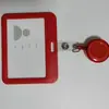 Crachá de identificação de funcionário transparente conjunto de crachás de trabalho conjunto de crachás de trabalho conjunto de cordão cartão de ônibus conjunto de cartão de acesso