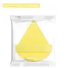 Esponja de Pó Compacto Xuanzi em Formato de Leque, Esponja de Pó Compacto, Uso Duplo para Aplicação Seca e Úmida, Não Absorvente de Pó, Esponja de Pó Ultra Macia, Ferramenta Especial para Maquiadores