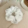 2026 Novo Scrunchie Xadrez Floral Doce Fresco Acessório de Cabelo de Alta Qualidade Versátil Elástico para Rabo de Cavalo